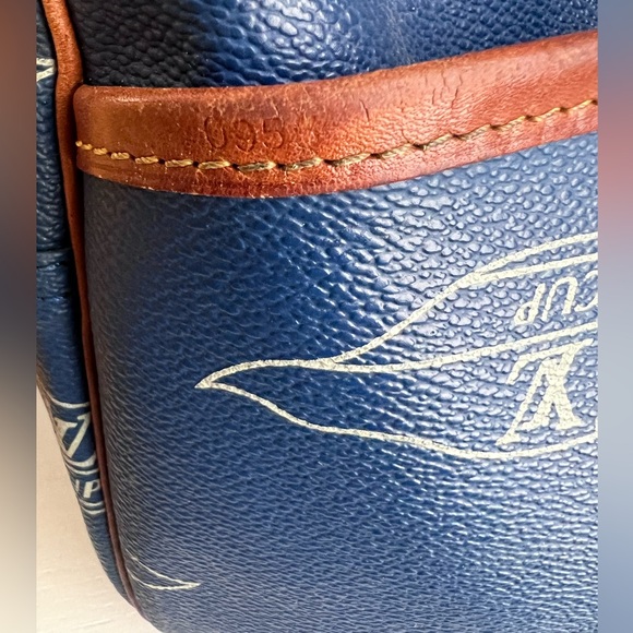 Louis Vuitton Cup Bag Blue With unbranded strap, replaced D rings, leather tabs - Picture 2 of 14